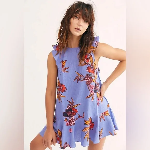 Free People Summer in Tulum Tunic Top - Picture 1 of 5